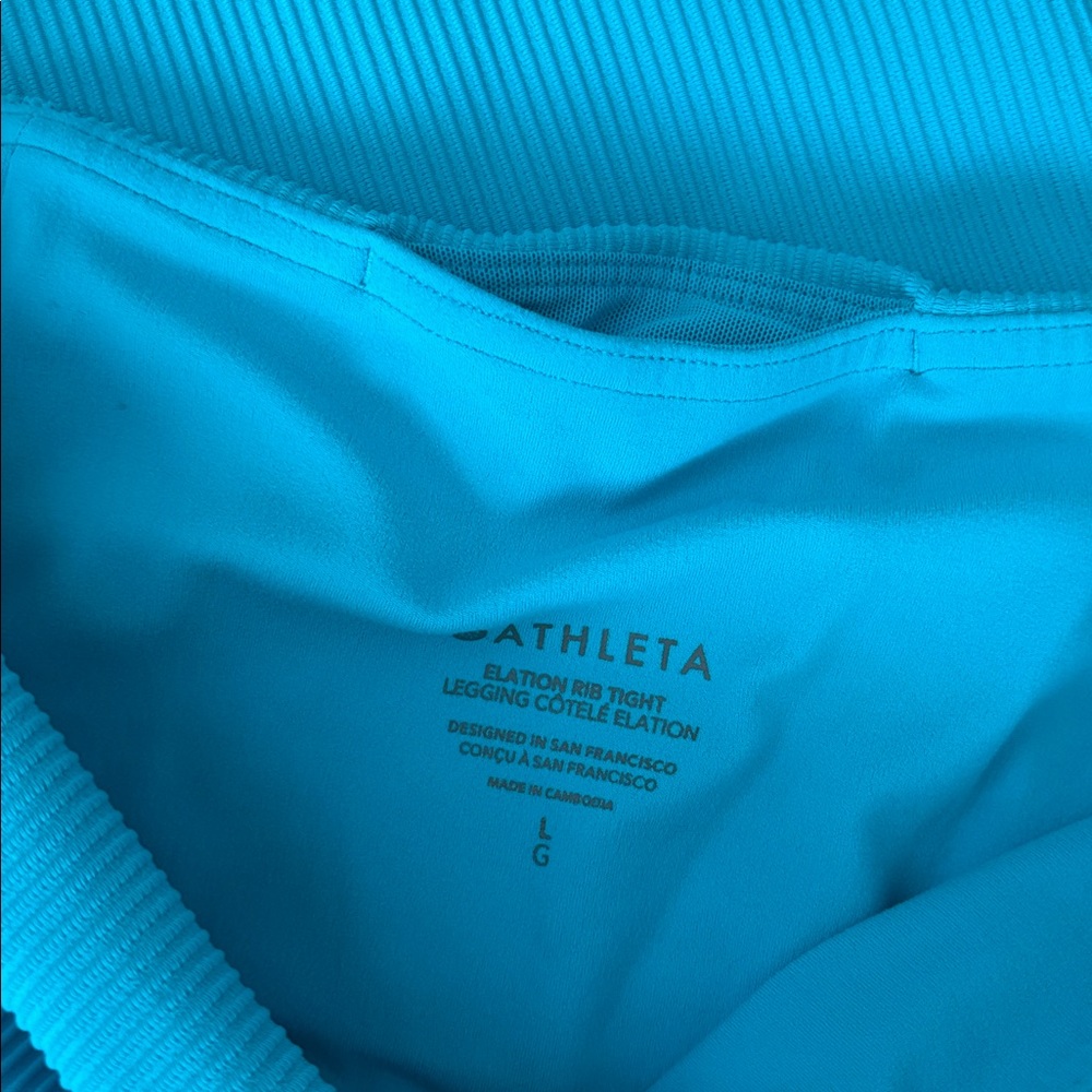 ATHLETA 🩵 Elation Ribbed Tight - Picture 5 of 8